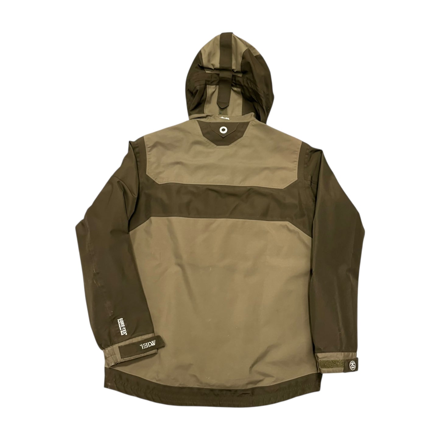 Stussy GORETEX olive windbreaker (XL)