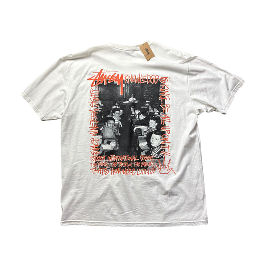Stussy white knowledge graphic t-shirt (BNWT) (L)