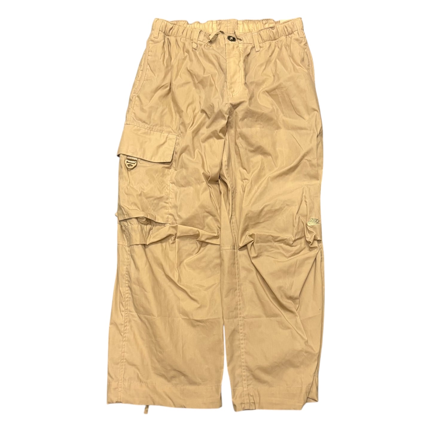 Nike beige wax cargo trousers (W32-36) BNWT