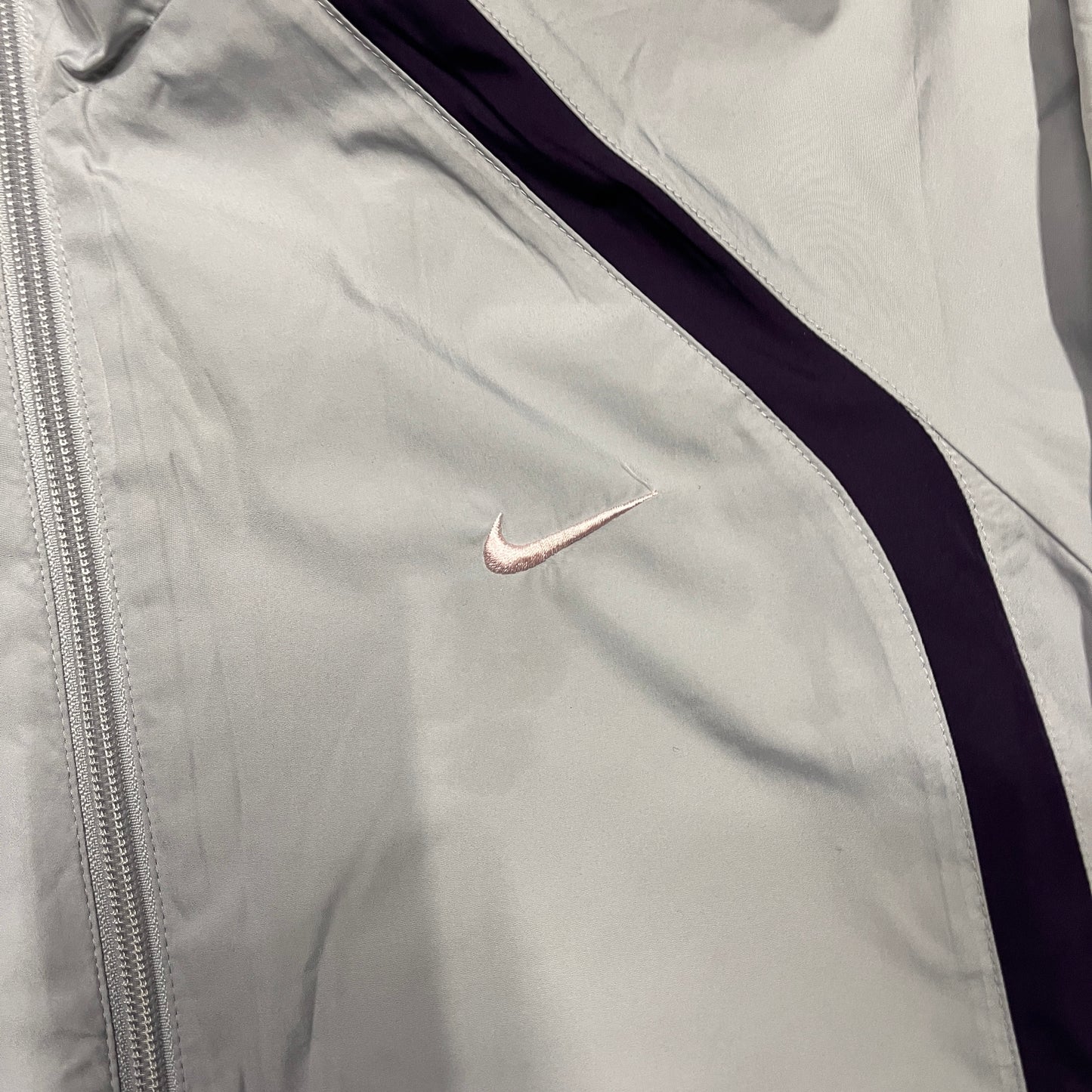 Nike purple / grey two tone track jacket (S)