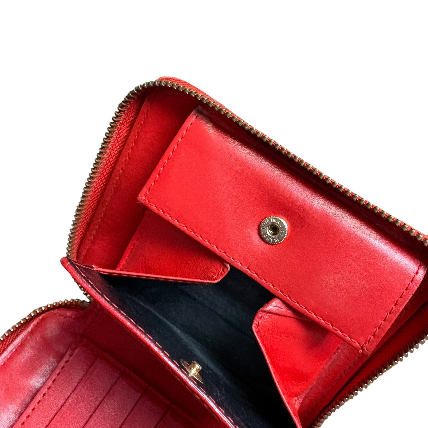 Comme des garçons red wallet