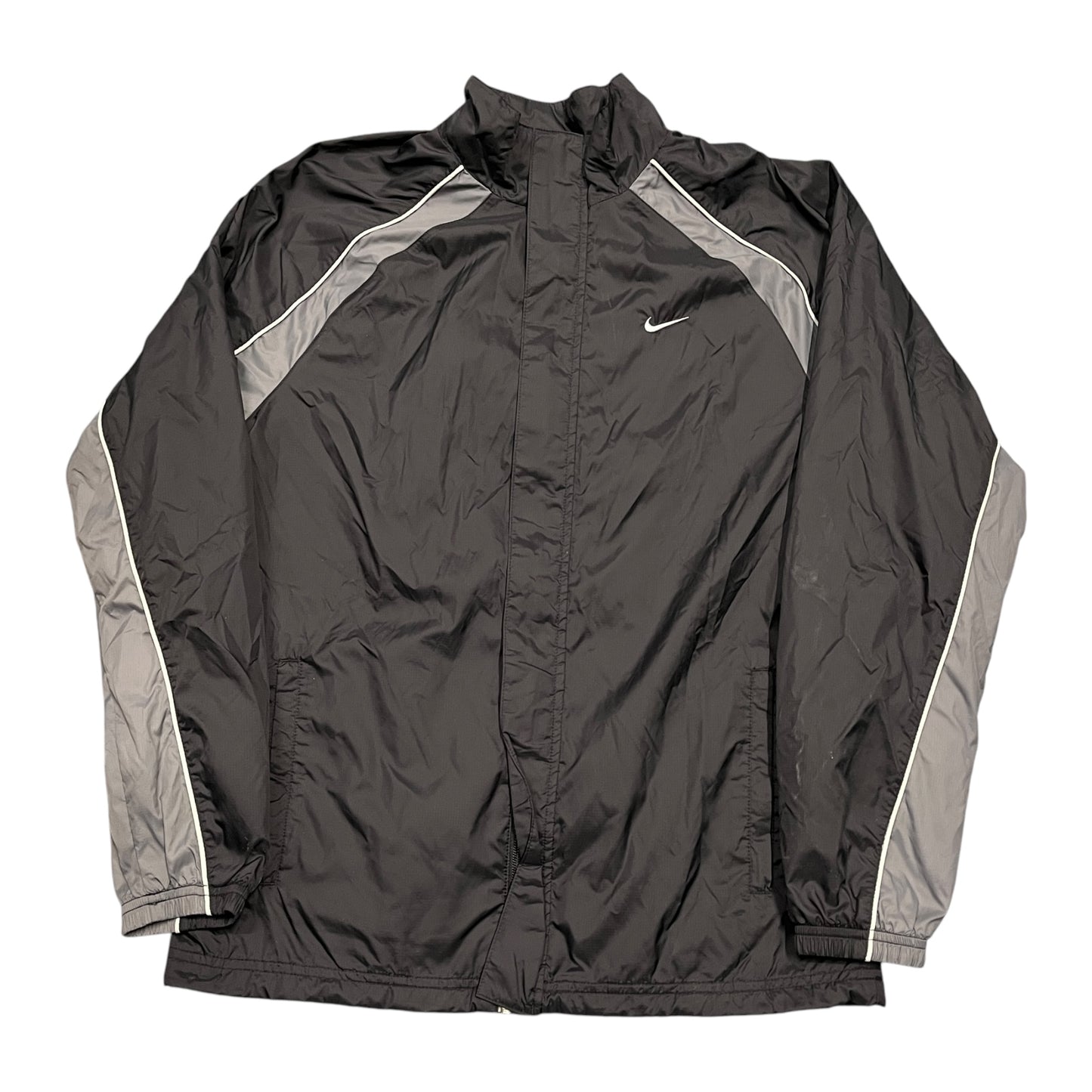 Nike black track jacket (M)