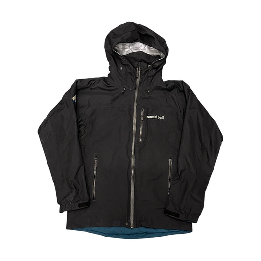 Montbell black shell jacket (S)