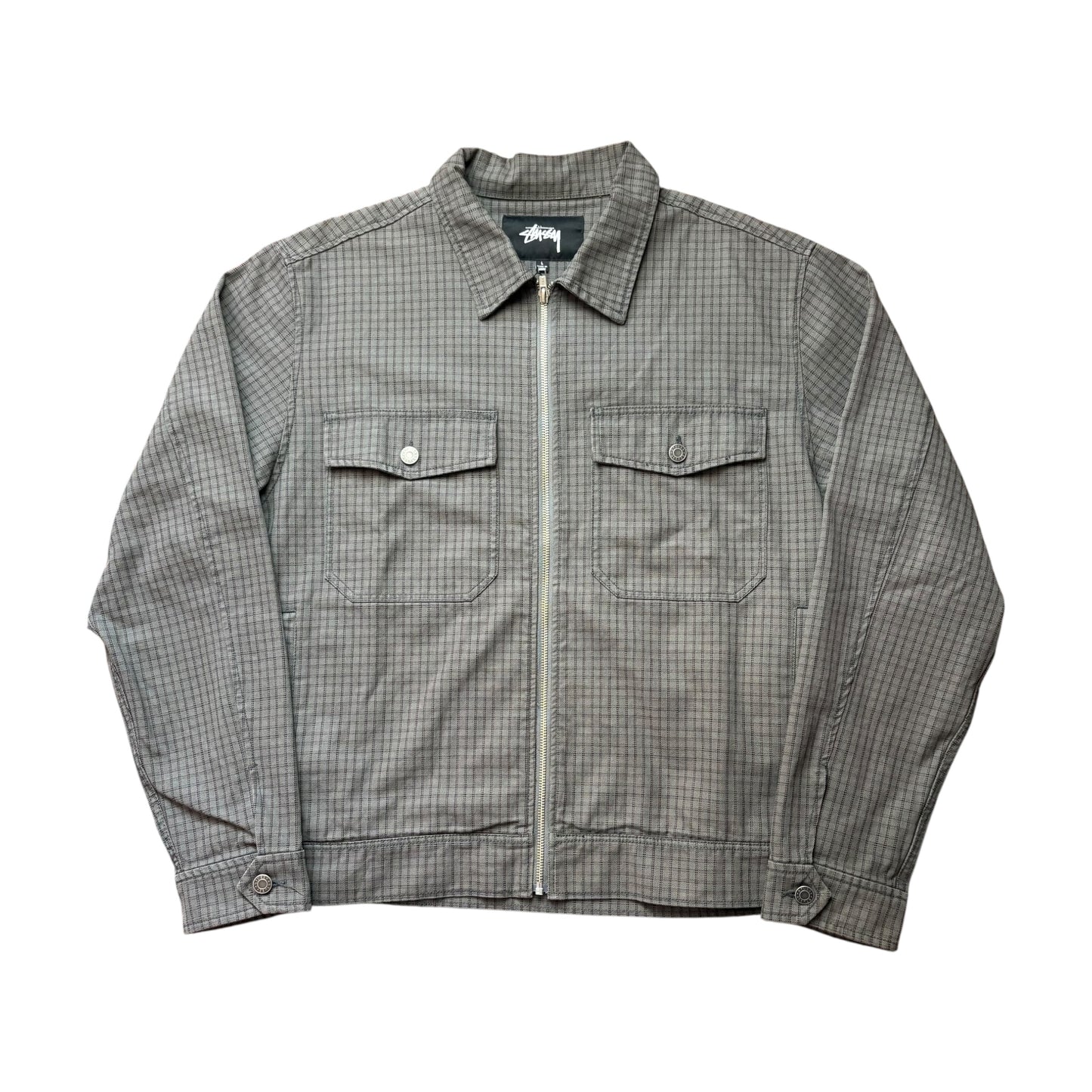 Stussy garage jacket grey (L)