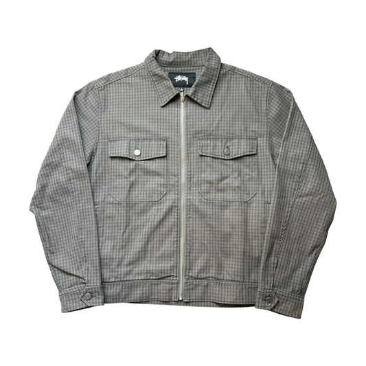 Stussy garage jacket grey (L)