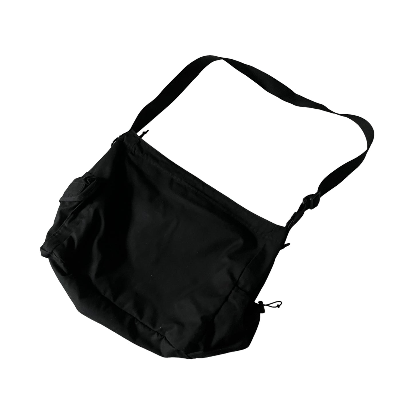 Supreme black crossbody messenger bag