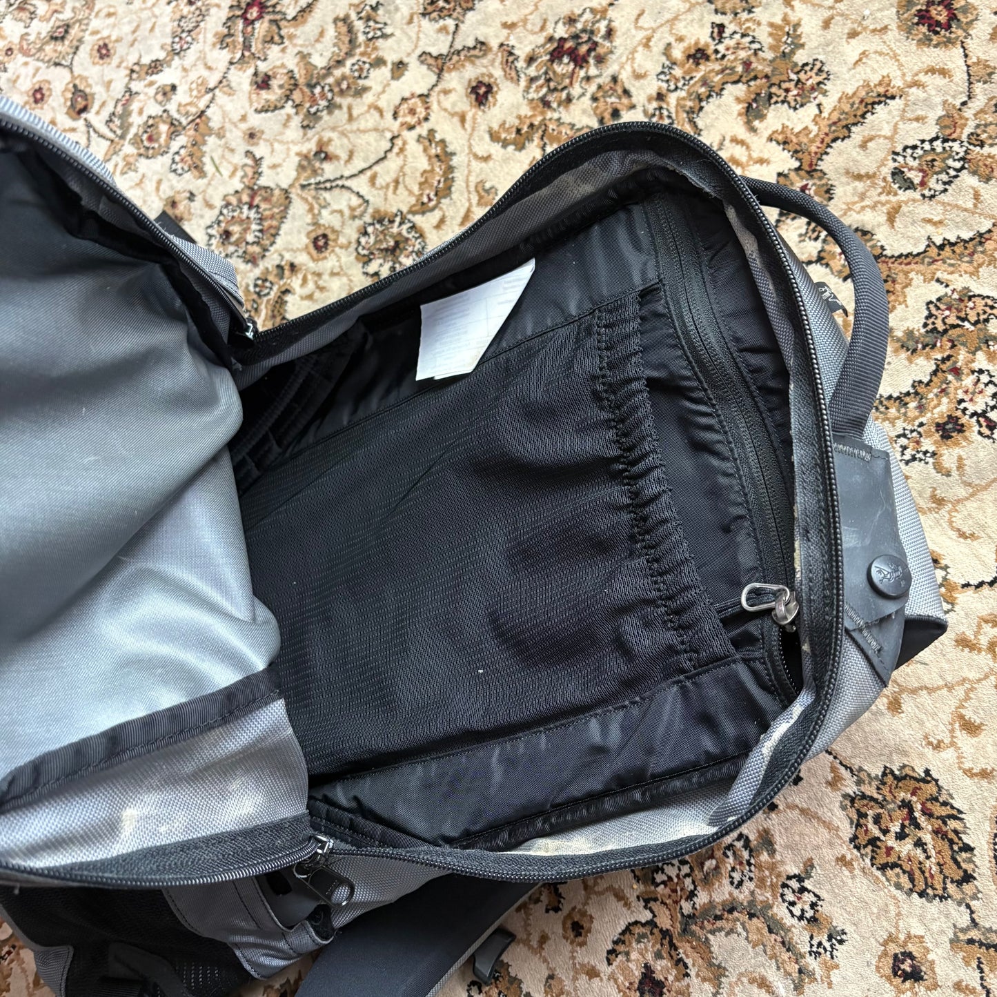 Arc’teryx X Beams grey/black backpack