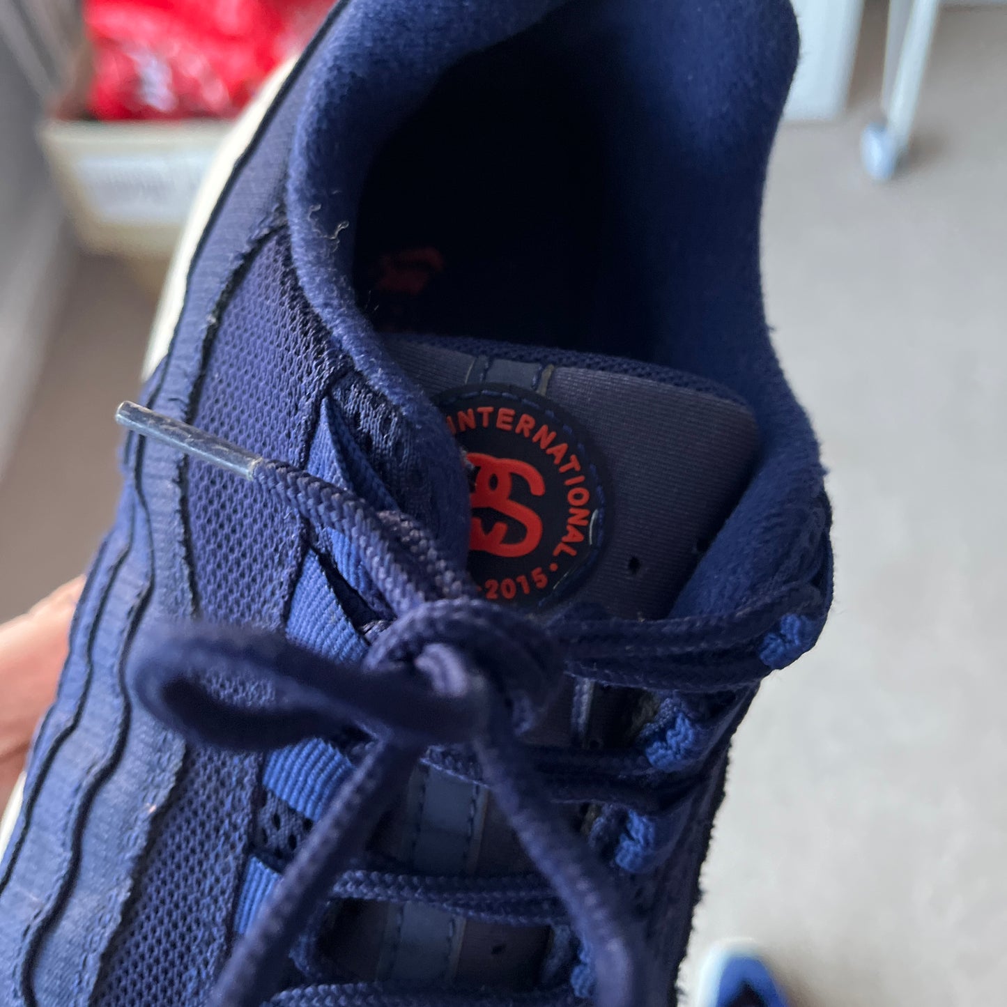 Nike X Stussy air max 95 navy blue (UK7.5)