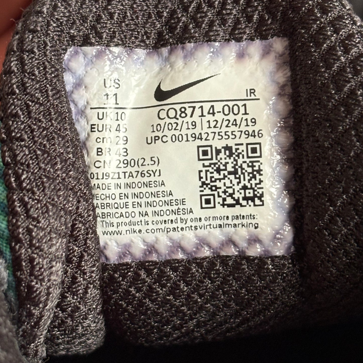 Nike Skepta tailwind blue (UK10)