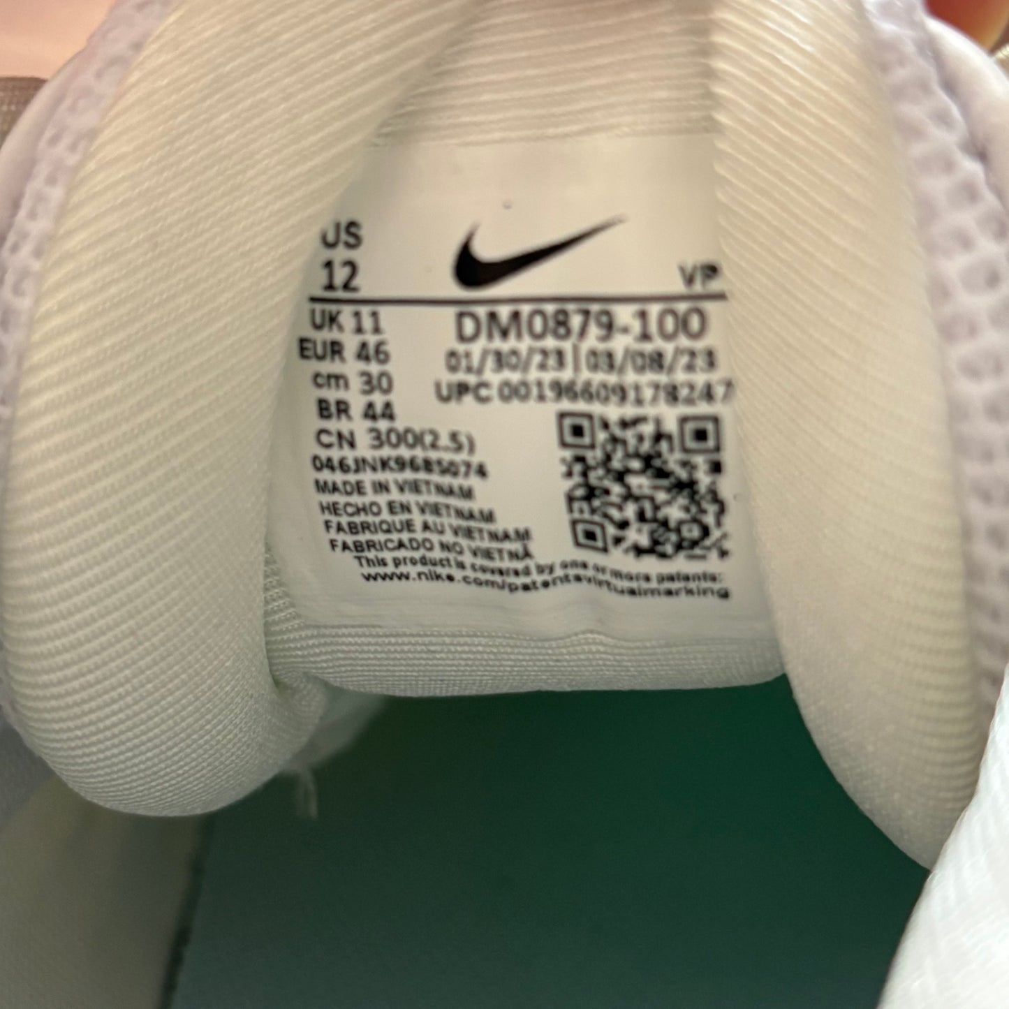Nike Nocta glide white (UK11)