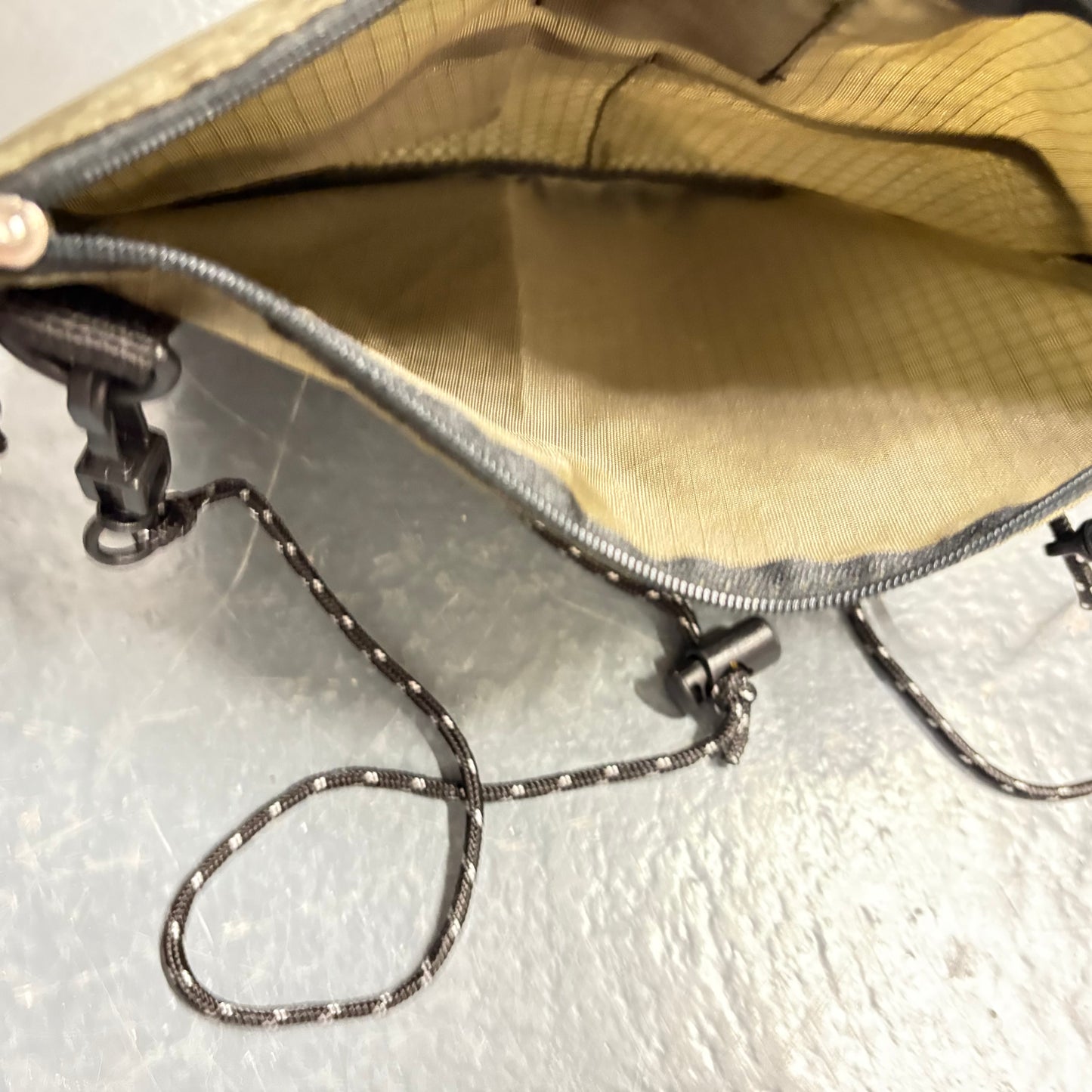 Gramicci X GoOut olive crossbody bag