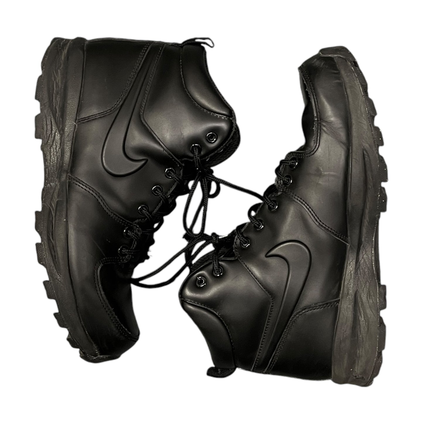 Nike Manoa black leather boots (UK9)