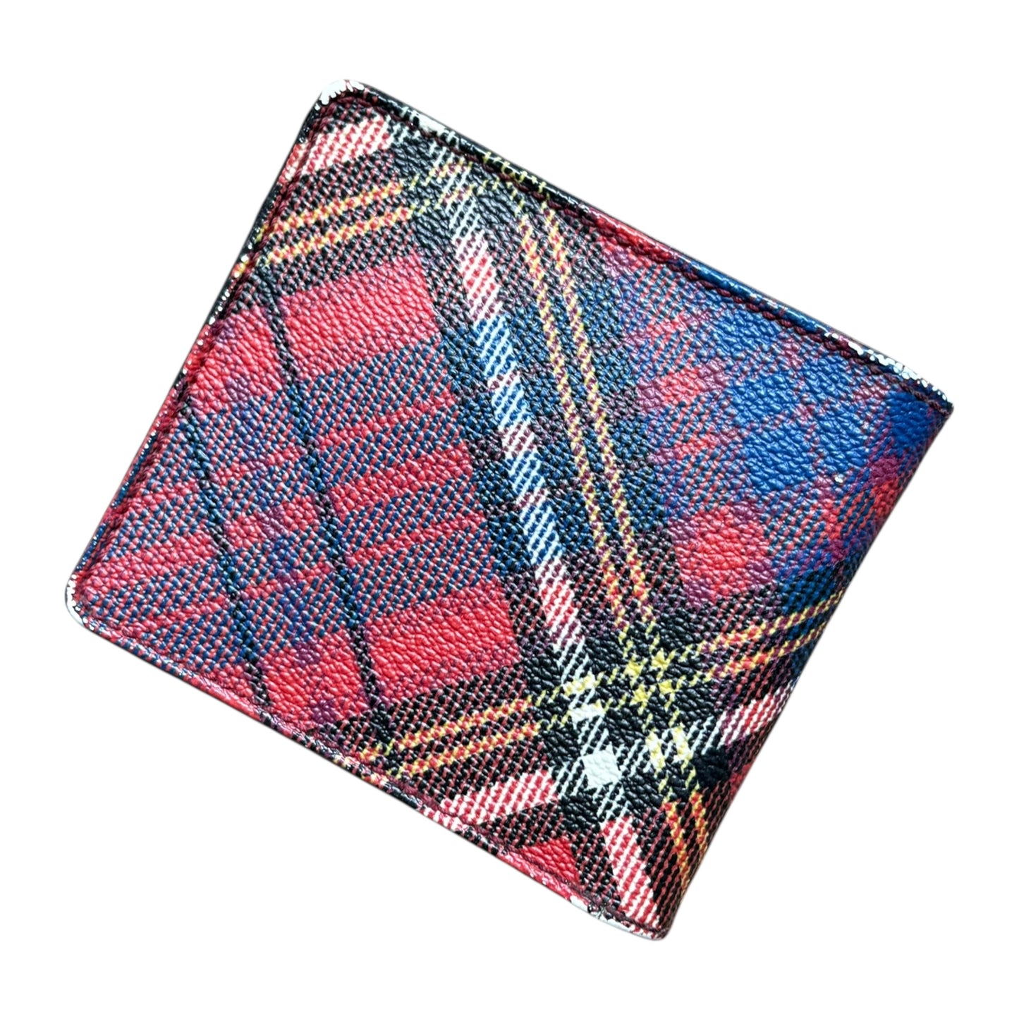 Vivienne westwood red tartan wallet