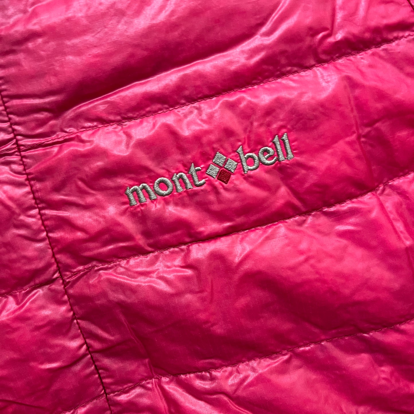 Montbell pink puffer (XS)