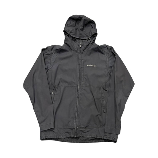 Montbell navy zipup jacket (L)