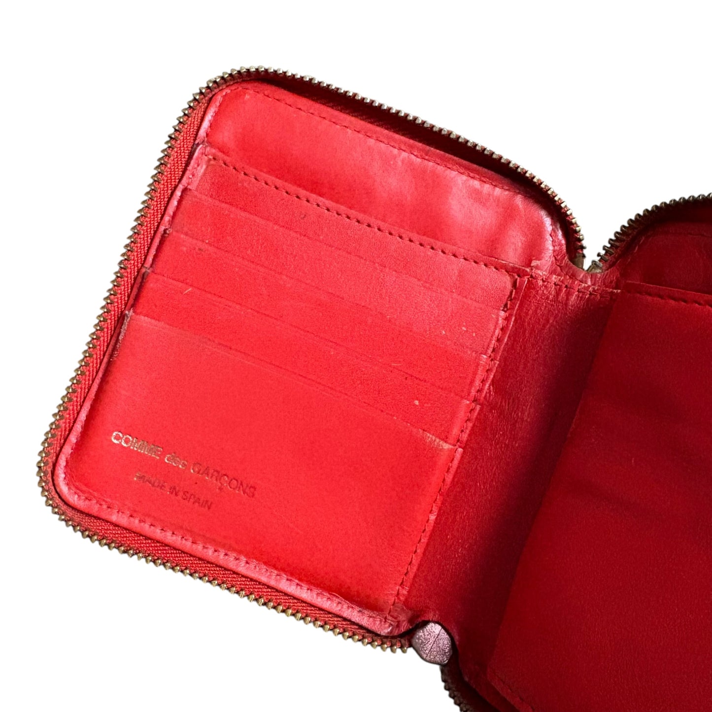 Comme des garçons red wallet