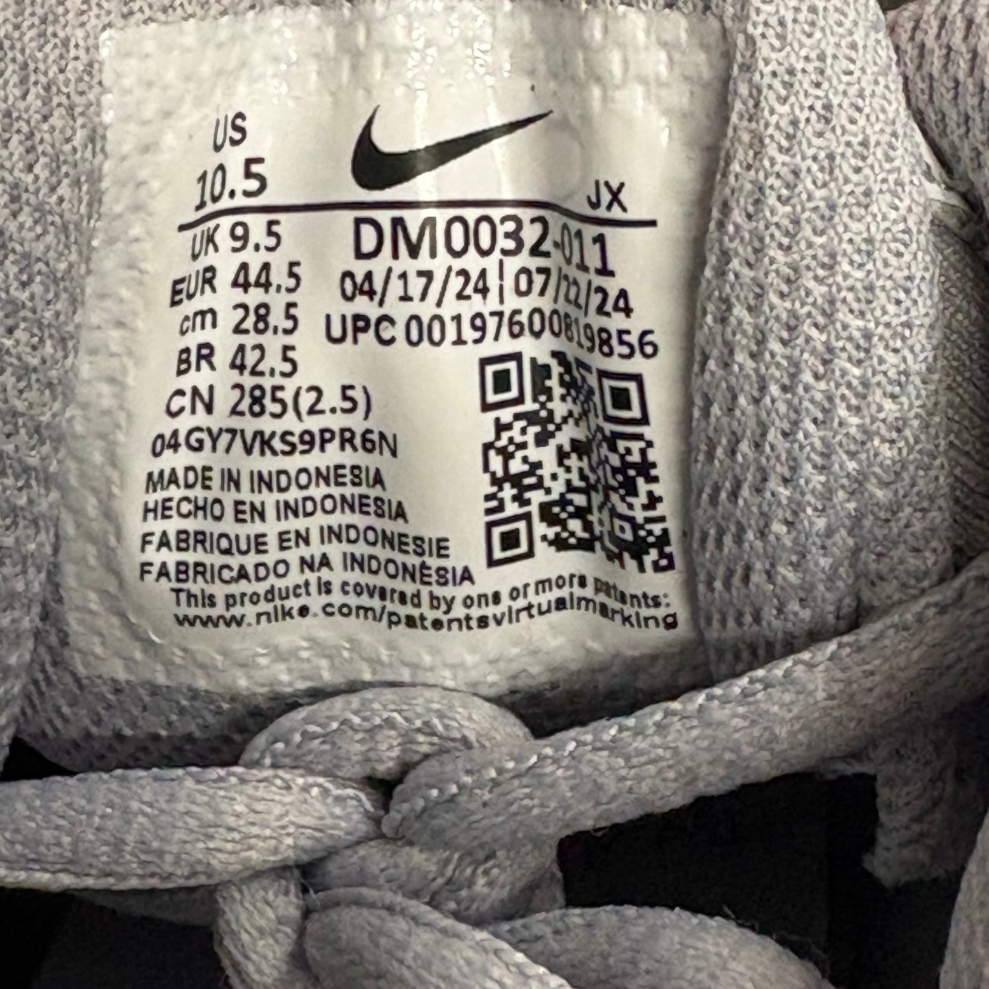 Nike air max plus TN wolf grey (UK9.5)