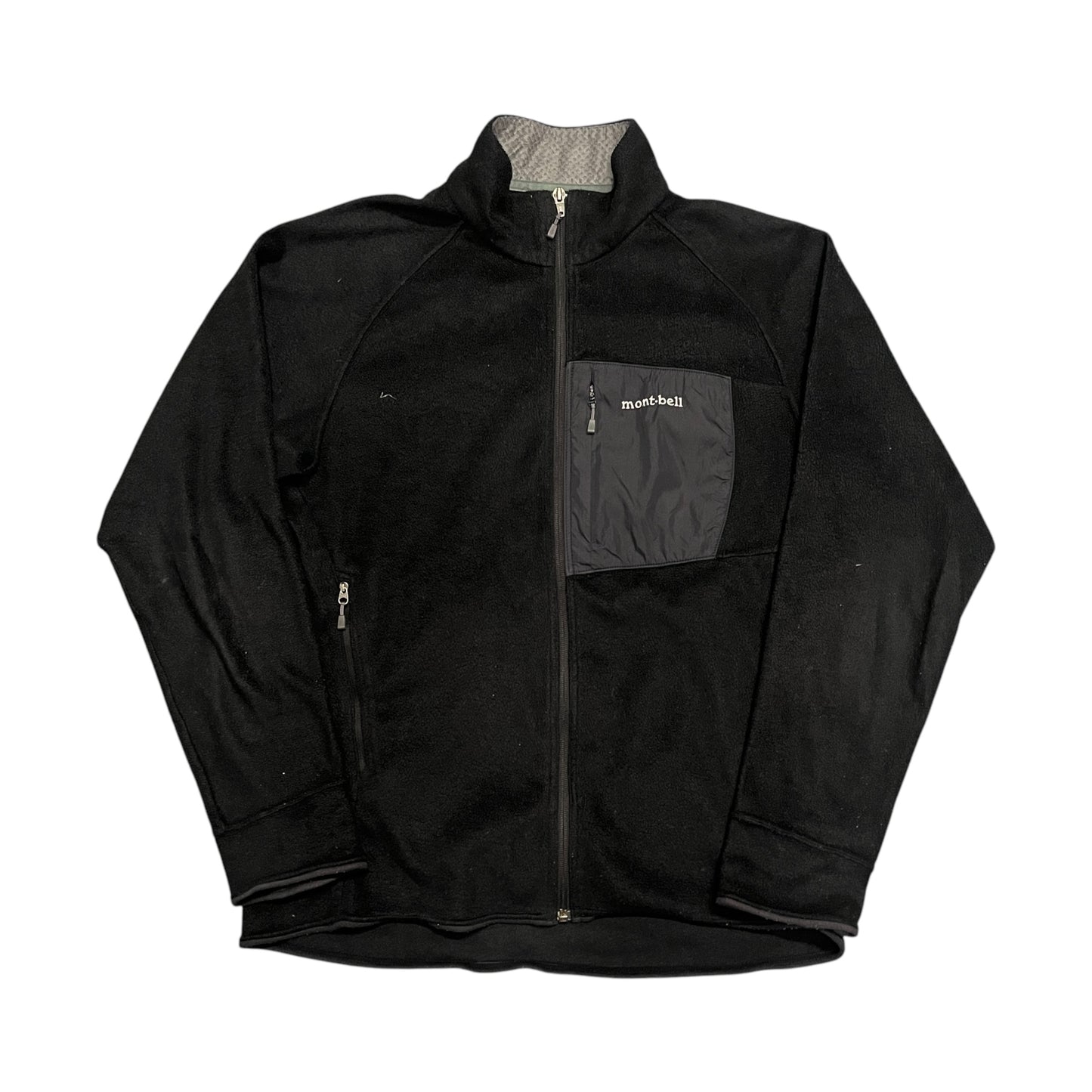 Montbell black fleece jacket (M)