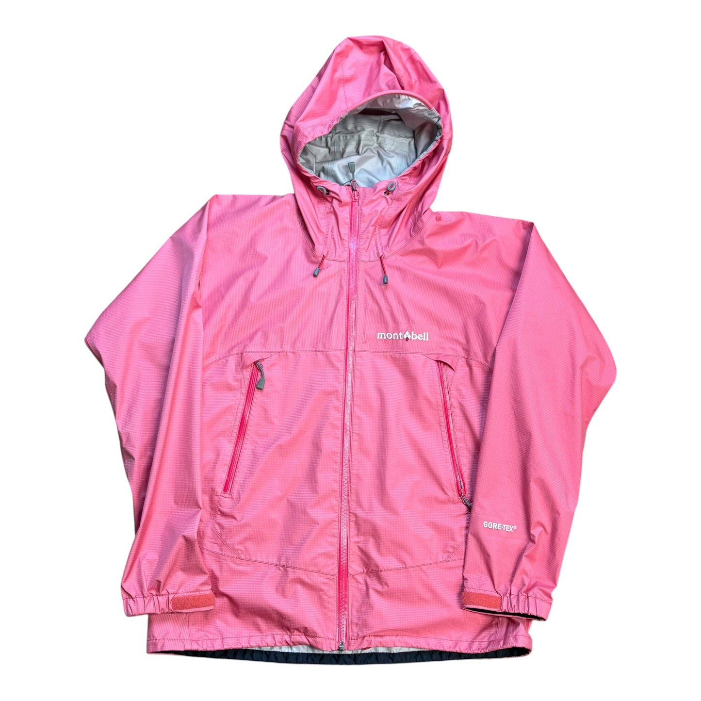 Montbell pink gore-tex shell jacket (M)
