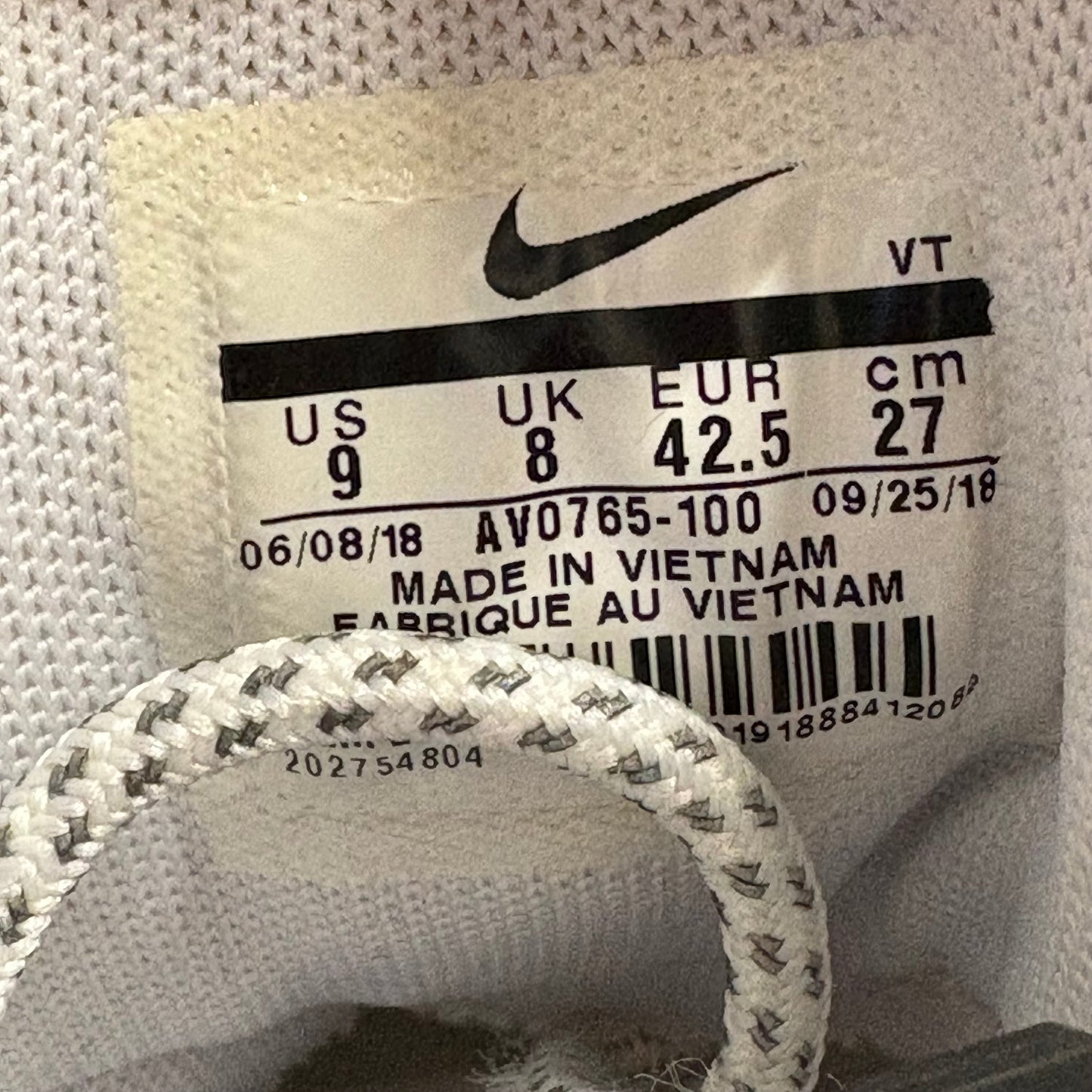 Cav Empt Nike air max 95 black/white (UK8)