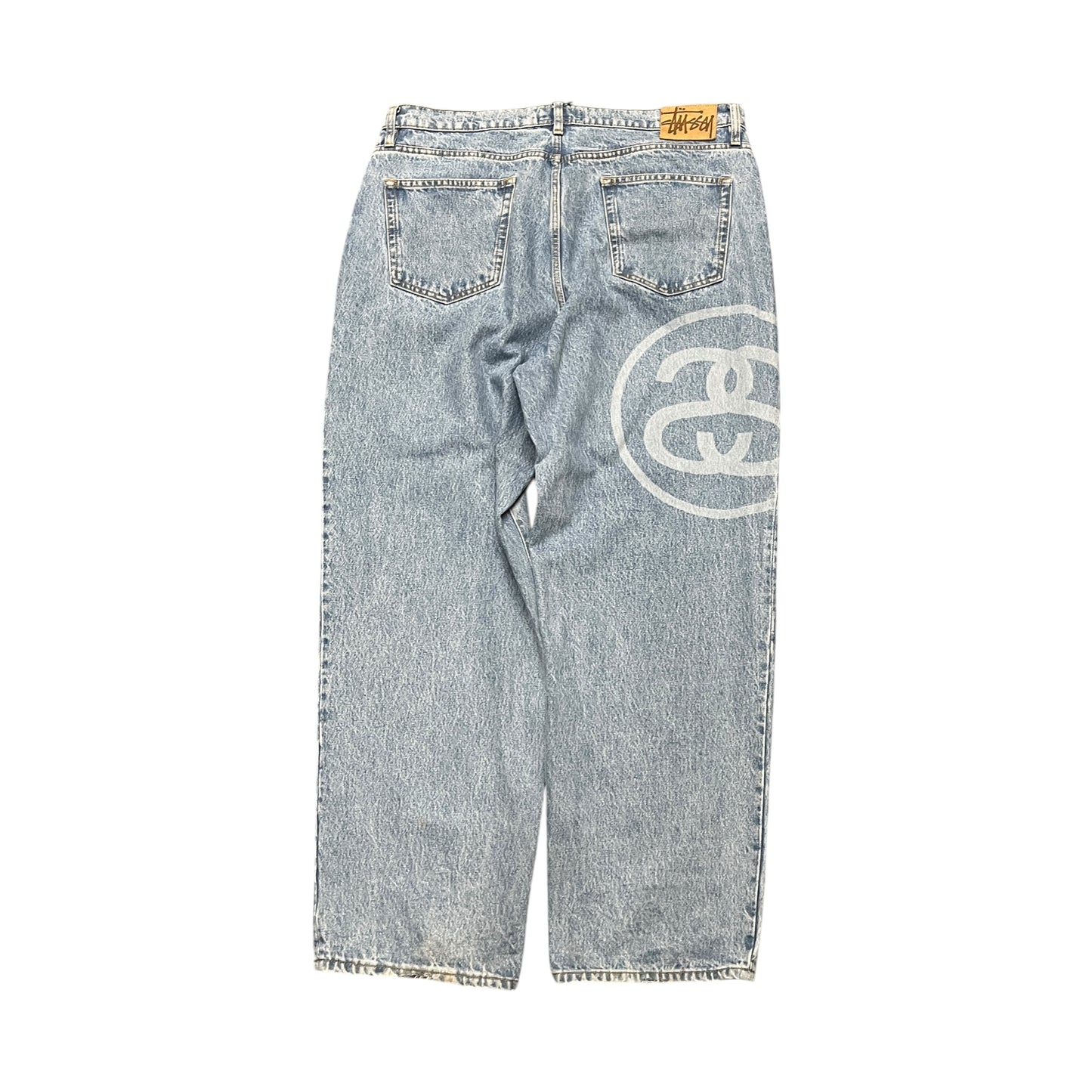 Stussy blue S-link jeans (W36/L30)