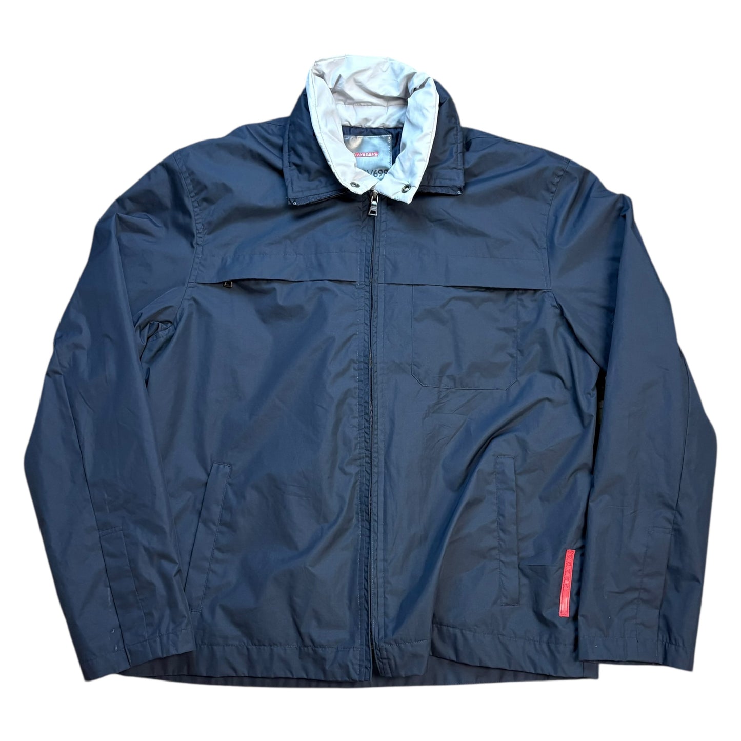 Prada navy goretex jacket with built in liner (XL)