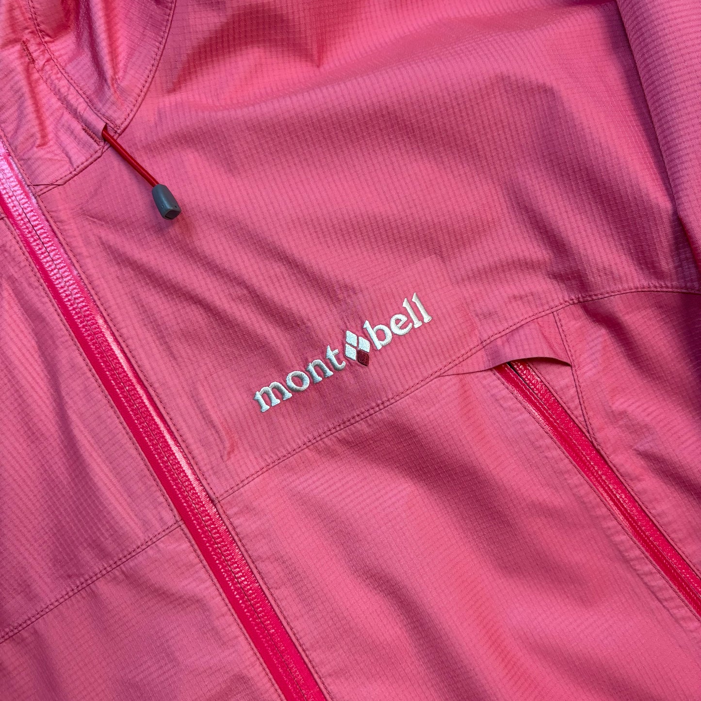 Montbell pink gore-tex shell jacket (M)