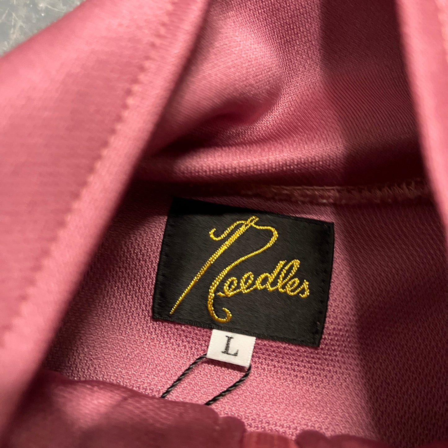 Needles pink track jacket (L)