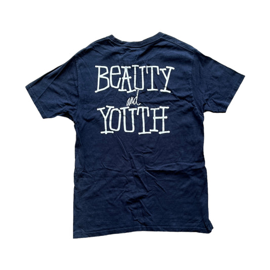 Stussy navy beauty and youth tee (M)