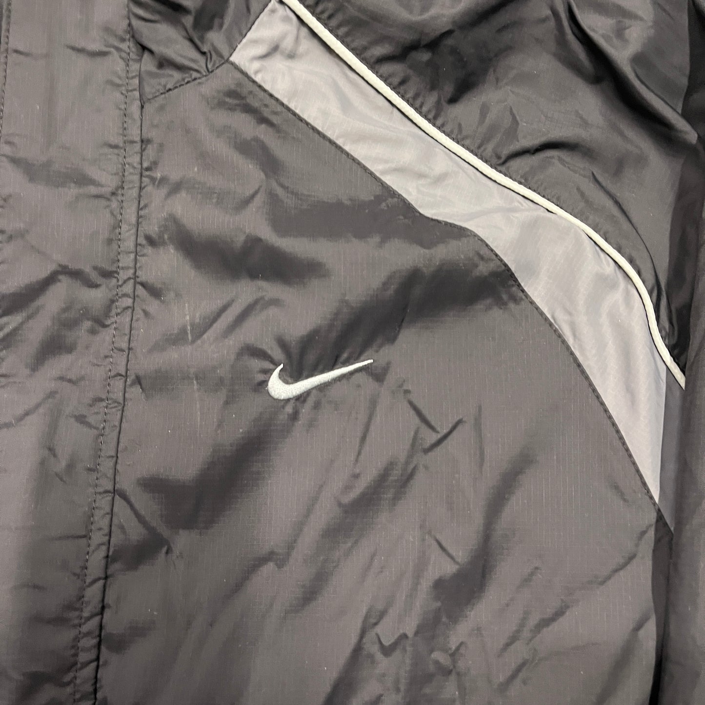 Nike black track jacket (M)