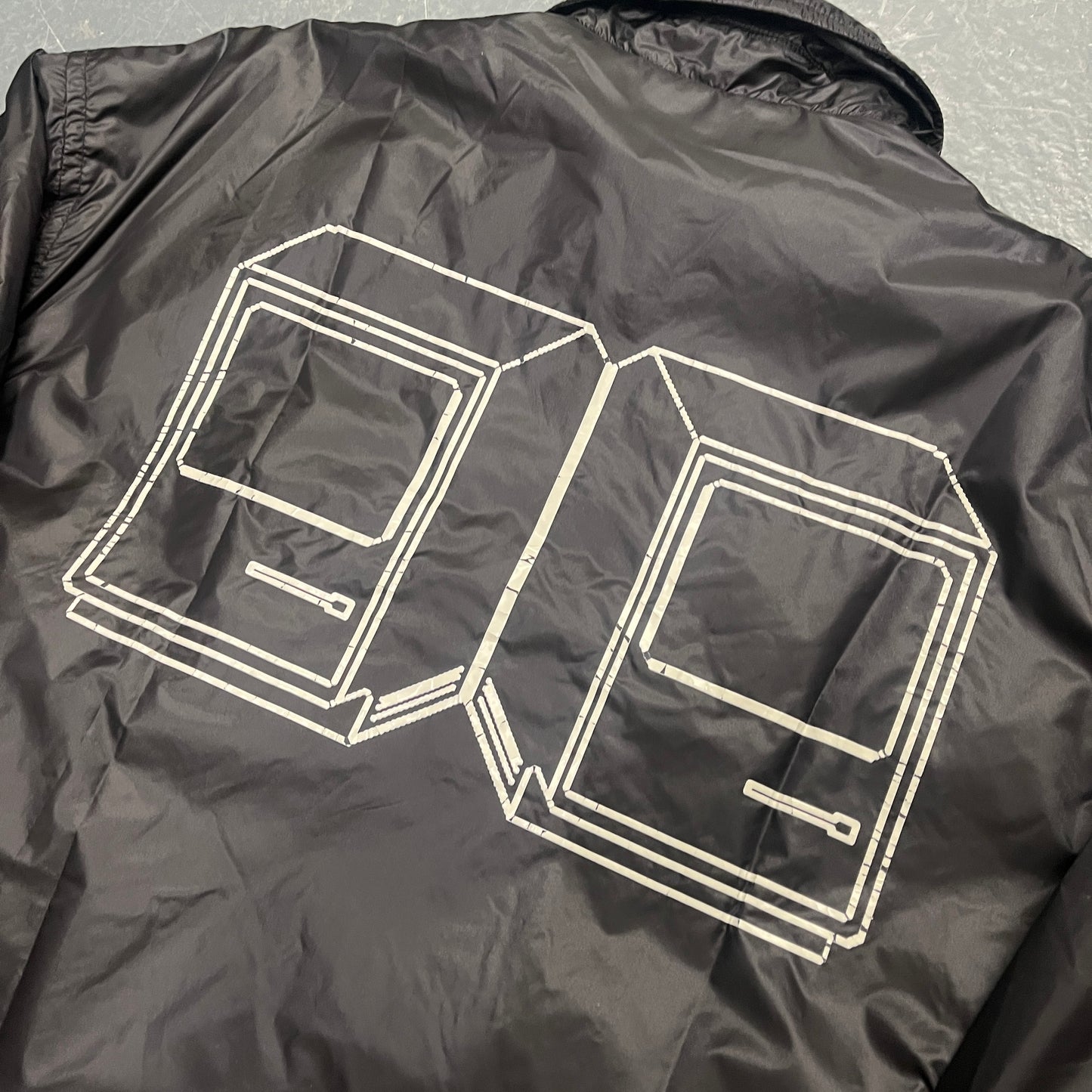 Cav empt black graphic jacket (L)