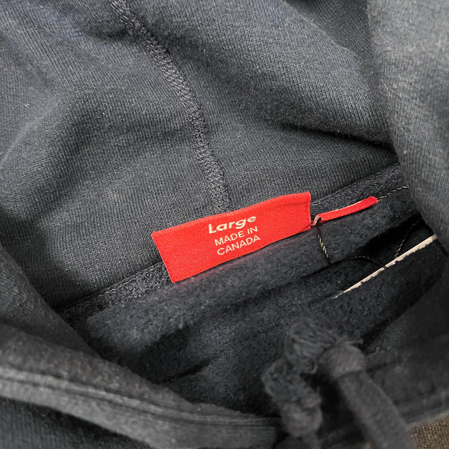 Supreme navy blue nan goldin hoodie (L)