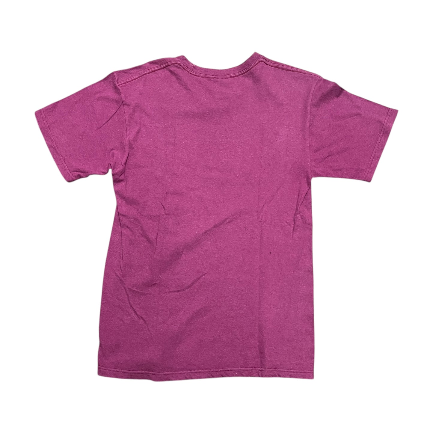 Stussy purple spellout tee (S)