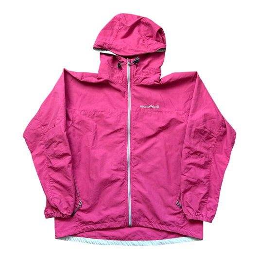 Montbell pink shell jacket (M)