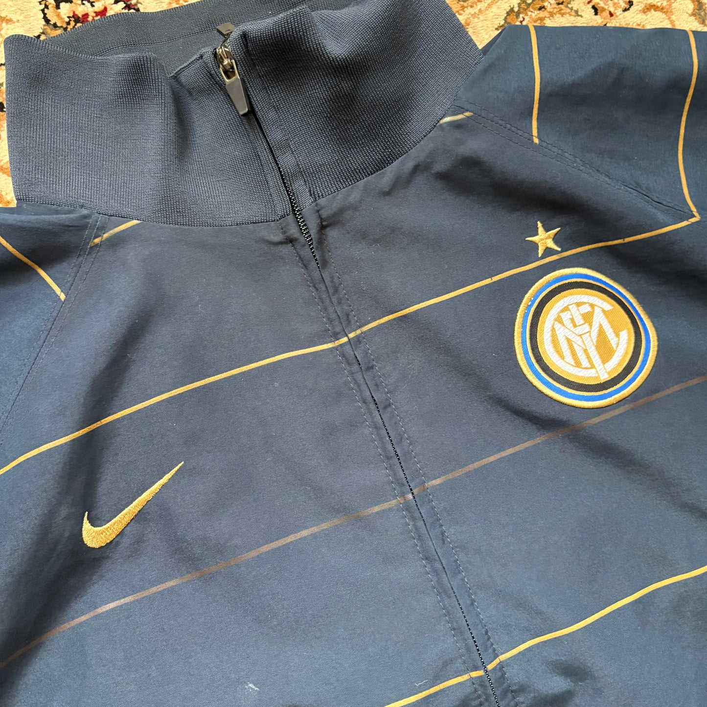 Nike inter milan navy blue track jacket (XL)