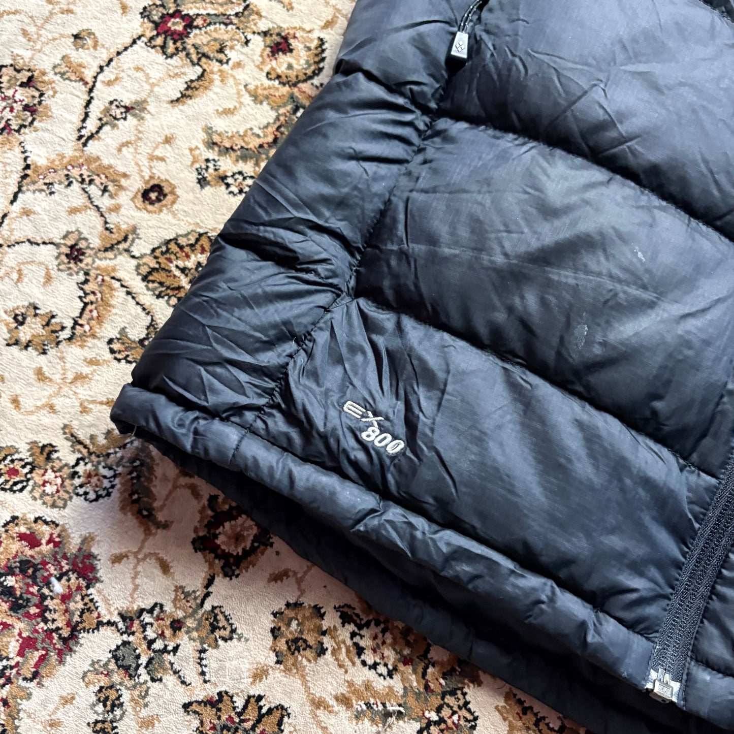 Montbell black puffer gilet (M)