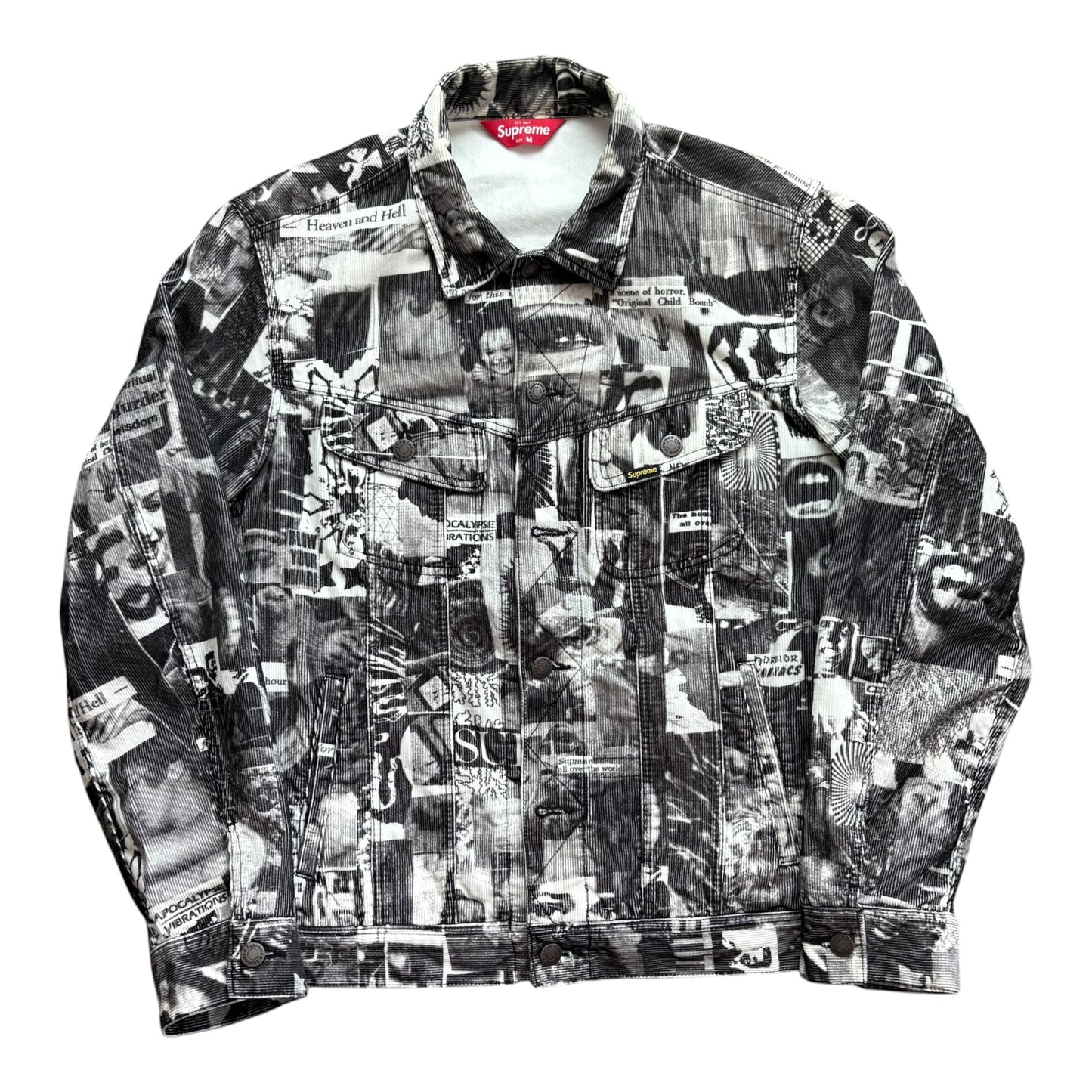 Supreme vibrations corduroy jacket (M)