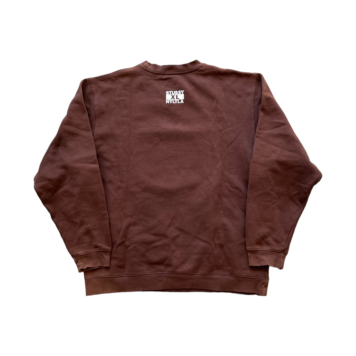 Stussy livin XL brown sweatshirt (XL)