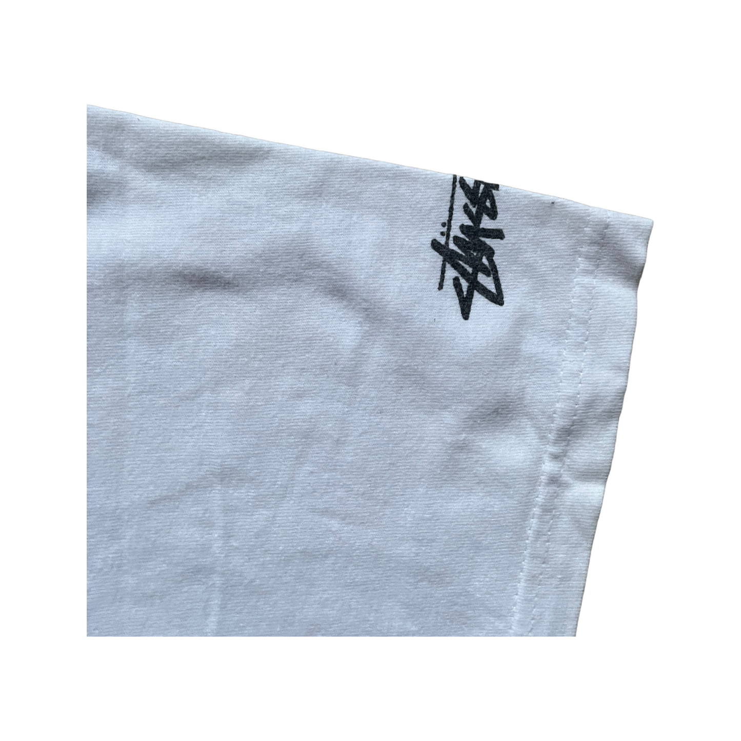 Stussy X YoMTV raps white spellout tee (M)